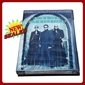 Matrix Reloaded DVD 2003 Keanu Reeves SciFi Full Screen Edition Brand New Sealed